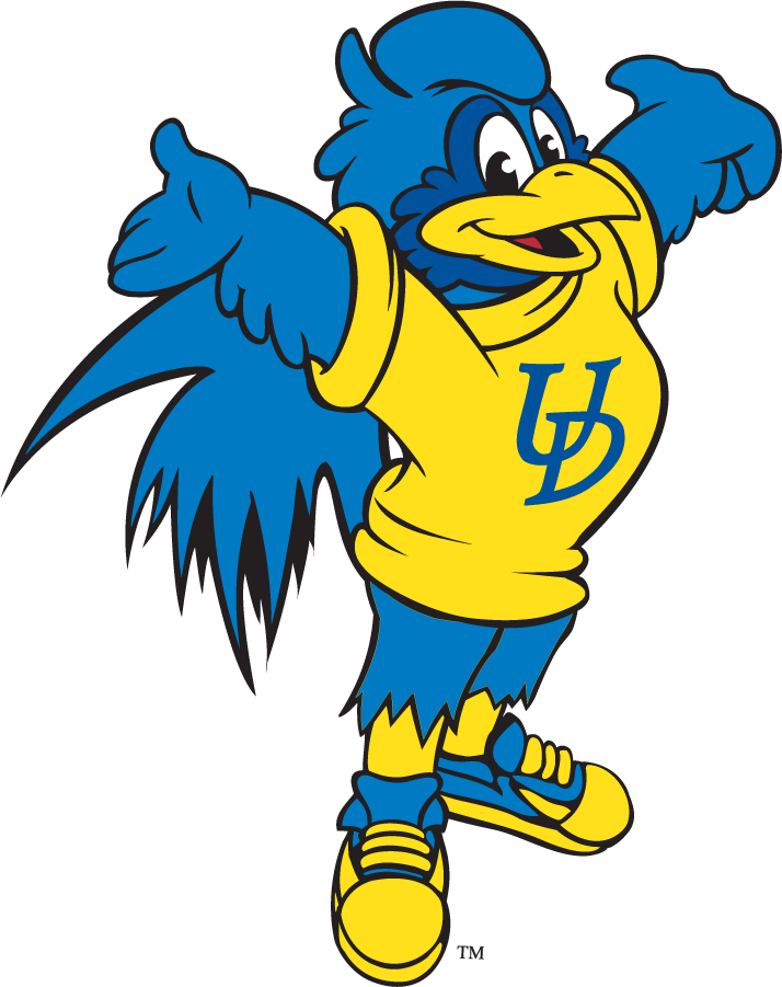 Delaware Blue Hens 1999-2009 Mascot Logo v12 diy iron on heat transfer